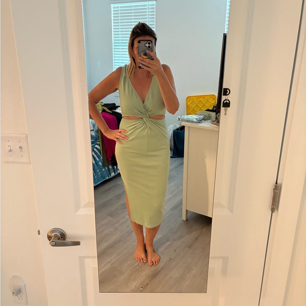 Elegant Green Dress